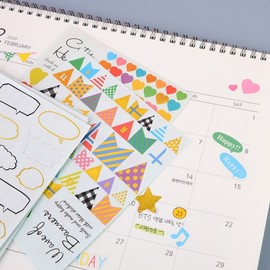 Diary Decoration Stickers Chapter 1 Speech Bubble 12ea