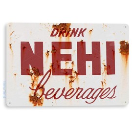 Tinworld Tin Sign: Nehi Beverages Kitchen Cola Soda Beverage Rustic Soda Metal Décor B787