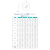 Bomcoo Stainless Steel Flat Washers M3, Inner Diameter 3mm *