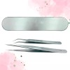 Veraly Pinzas Para Extensión De Pestañas Set 2p Mink 1x1