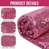YIEMI Sequin Fabric，Sequin Fabric for Fashionable Clothing、Toy Decoration、Sequin Tablecloth and