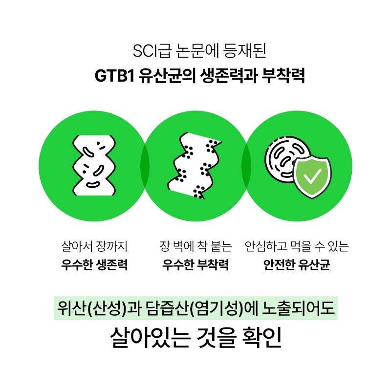Vital Beauty [바이탈뷰티][3box] 녹차에서 온 유산균 (60일) [Vital Beauty][3box] Probiotics