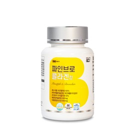 Baekse Food BSF Fine Bro Collagen Tablets 500mg x 100 tablets 500mg x 100 tablets 4 bottles / 백세식품 BSF 파인브로 콜라겐정 500mg x 100정 500mg x 100정  4병