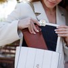 JEEBURYEE Card Case, Men's, Women's, Long Wallet, Thin, Magnetic, Large