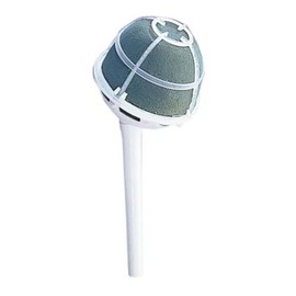 OASIS® Wedding Belle® Bouquet Holder - White - Medium with Slanted Handle - Ideal Size for The Flower Girl - Made in The USA - Do Not use with Artificial Flowers