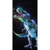 License Sweet Home / Jerry Fabrics Dinosaur Colour Beach Towel
