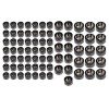 Unbranded Black Cut CNC Engine Bolt Cap Screw Cover For