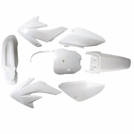 Unbranded Plastic Fender Kit Seat Tank For  CRF70 XR CRF 70F Dirt Bike 140CC 150cc