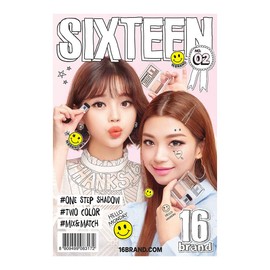 Sixteen Brand Eye Magazine Hello Monday (0.07 oz (2 g) Eye Shadow 16brand