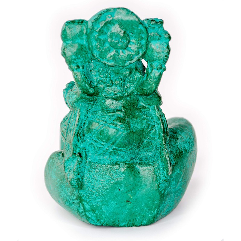 Fahome Ganesha Soap Dish Stone Soap Holder Sculpture Figurine Giving