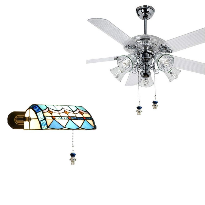 Hyamass Ceiling Fan Pull Chain Extender - 12" Decorative Ball
