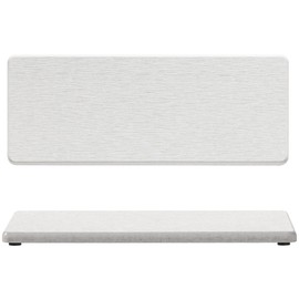 Razborci Razborci 2PCS Bathroom Sink Vanity Trays, Water Absorbing Diatomite Stone Quick Drying Mat for Kitchen Counter, Dish Rack Soap Dispenser Sponge Holder Caddy Organizer, Beige, 9"x3.5"