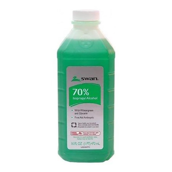 Swan Alcohol 70% Isopropy With Green (Pack of 4)