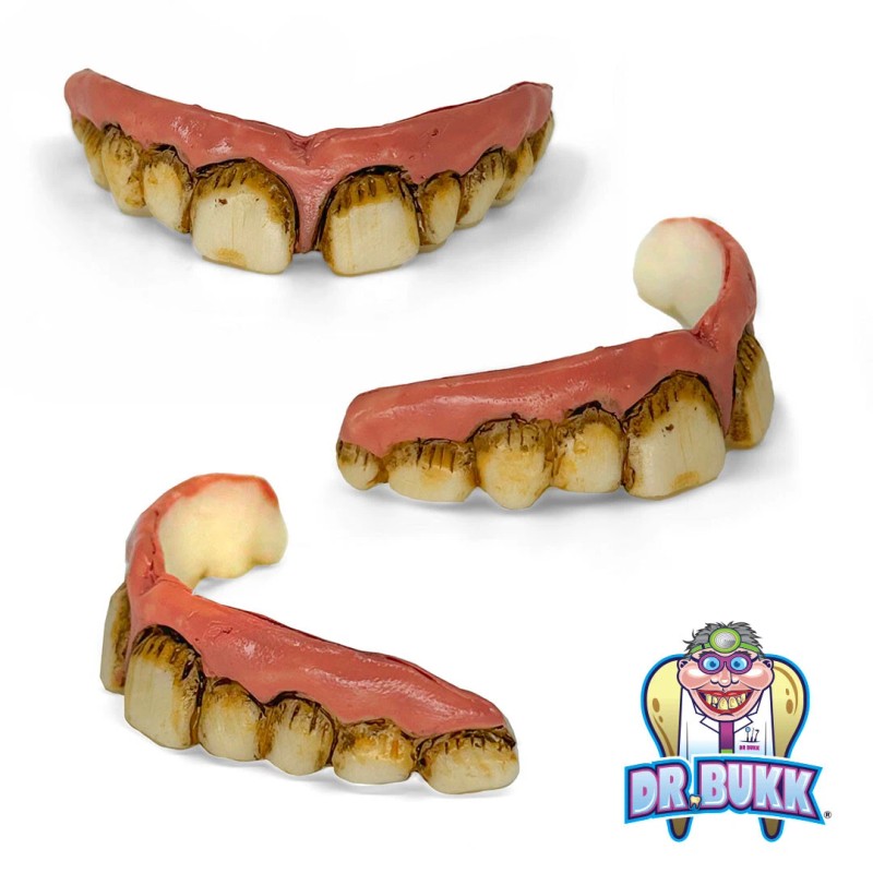 Dr Bukk® Realistic Funny Teeth Chikklets - Handmade in USA
