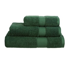 SHL - Bottle Green 100% Cotton Turkish Ringspun Towel 500 Gsm (Bath Mat)