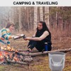 Qualore Camping Collapsible Bucket, 20L Handy Folding Water Container Portable