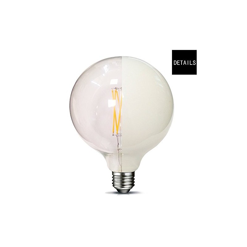 MRDENG E26 LED Dimmable Light Bulbs 100 Watt Equivalent,Large G40(G125)