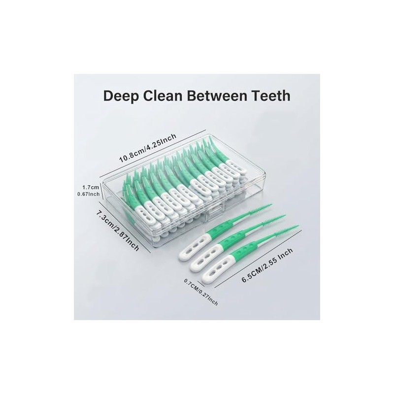 Dental Picks for Teeth Cleaning, 96 Count Disposable Tooth Picks