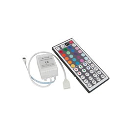 Fluxia RGB Tape Controller with 44 Key Multi Function Ir Remote