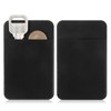 Xelsluthe 2 PCS Flat Thin Wallet Key Holder, Slim Credit