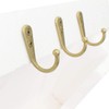 Alele Single Prong Hook Hanger,Robe Towel Hooks,Zinc Die Cast, Set