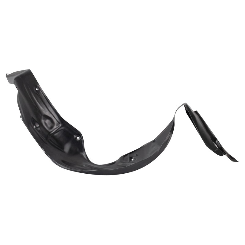 TRQ TRQ Front Left Inner Fender Liner Black Drivers Side