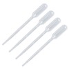 HPWFHPLF 100 Pack Disposable Transfer Pipettes, Plastic Pipettes with Graduated
