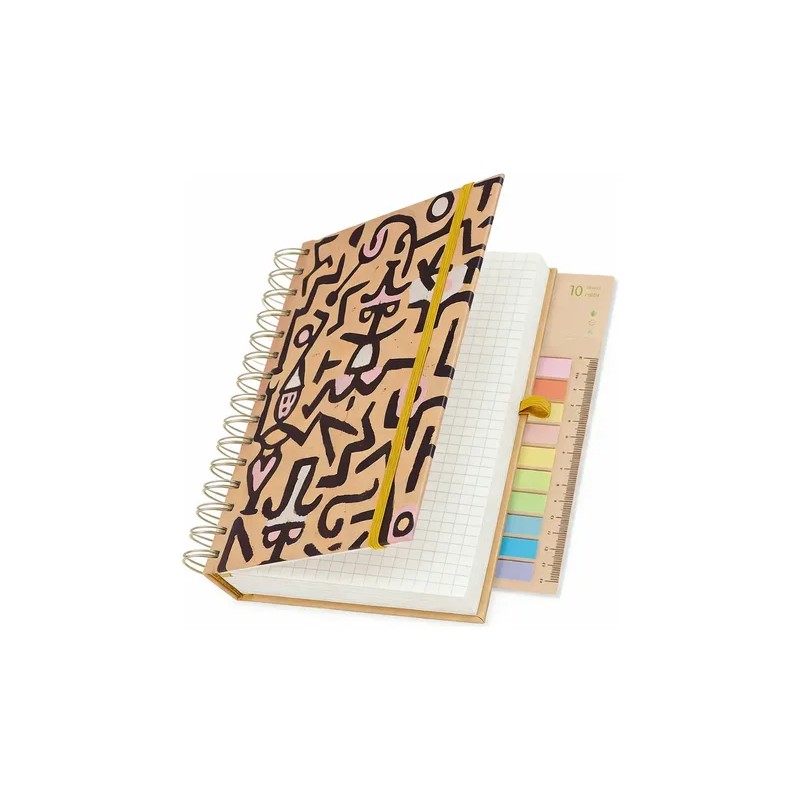 3pzs Cuadernos Escolares Pasta Dura Libretas Cosidas Rayado