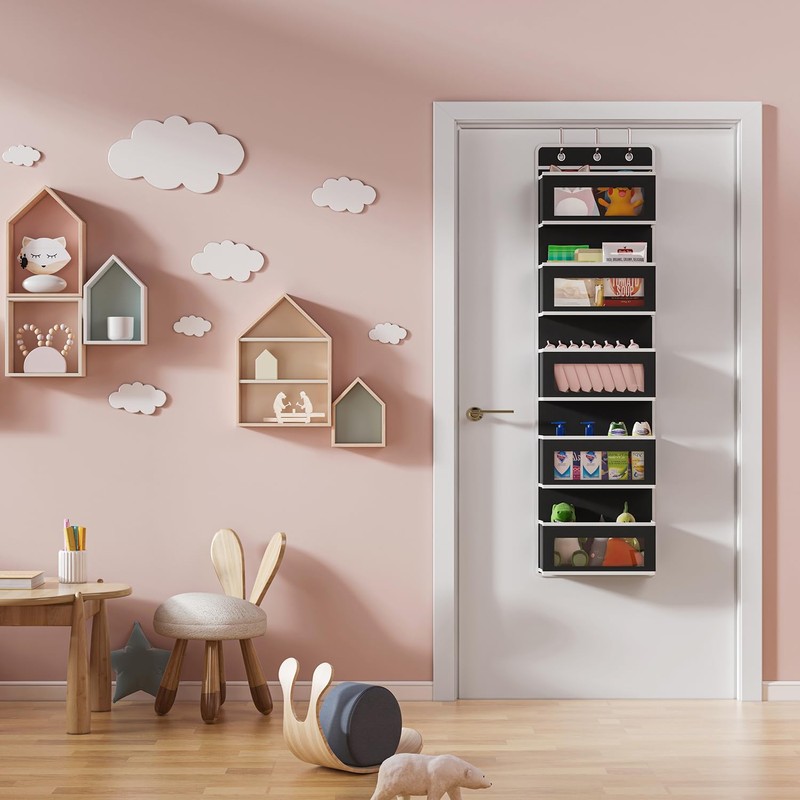 Whonor Wall Pocket, Over the Door, Wall Hanging Storage Pocket,