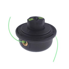 Trimmer Dual Line Head, M8 x 1.25 Petrol Strimmer Replacement Head for Grass Brush Cutter