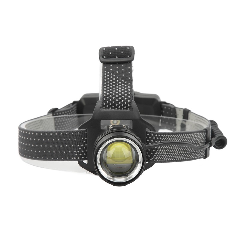 Headlamps for XHP160 LED Bulb Type C Charging Telescopic Zoom