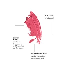 UND GRETEL Naturkosmetik TAGAROT Lipstick - Cremig, hochpigmentiert, soft, natürlich und zertifiziert - Farbe Rosé 01
