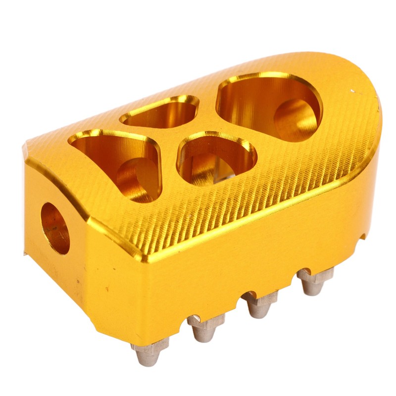 Motorcycle Gear Shifter Peg 360° Roating Anti Slip Golden Shift