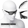 ZERPEET 2 Pack Bifocal Sunglasses for Men with Built-in Readers,