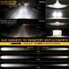 BESURE 4X6 LED Headlights Hi/Lo Beam Compatible with Peterbilt 379