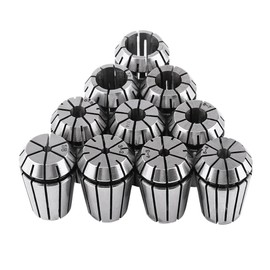 ER20 Spring Steel, ER20 Collet Set Er11 Collet Set for CNC Working Posture Engraving Milling Rotary Tool 3 mm, 1/8 inches/4 mm/5 mm/6 mm, 1/4 inches, 8 mm, 10 mm, 12 mm, 1/1/2 mm, 1/2 inch