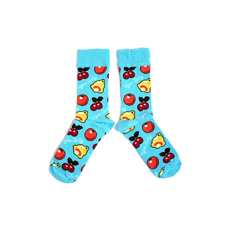 Mens Blue Fruit Machine Vegas Baby Socks UK Size 6-11