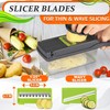 14-in-1 Vegetable Chopper with Container – Veggie Chopper with Container
