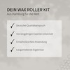 Fleeky Wax Roller Kit - Electric Roll-On Complete Set with
