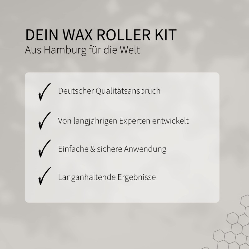 Fleeky Wax Roller Kit - Electric Roll-On Complete Set with