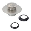 Danco EZ Drain Cover for Bathtub, Brushed Nickel, 10534