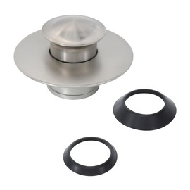 Danco EZ Drain Cover for Bathtub, Brushed Nickel, 10534
