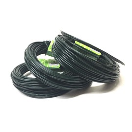 45M (147 Foot) Garden Wire Dark Green Coated Plant Twist Tie Garden Plant Training Wire