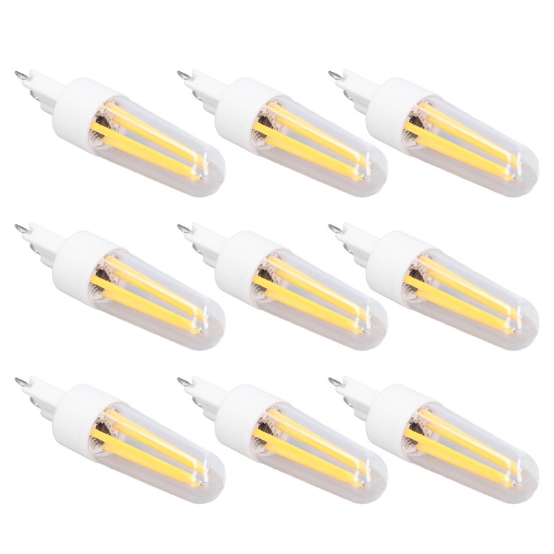 10Pcs G9 LED Bulb 3W 200LM Long Filament Bulbs for