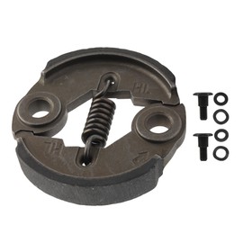 PowerMotor 40-5 Heavy Duty Clutch Pad with Spring Gloves Replacement for 2 Stroke 43cc 47cc 49cc Brush Cutter Grass Trimmer X-1 X-2 2 CAT EYE Mini Pocket Quad Dirt Bike ATV