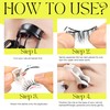 CALAILIS Magnetic Eyelashes with Applicator Upgrade Soft Magnetic Eyelashes Natural