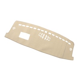 HEROFFIX Dashboard Cover Anti-Slip Dash Cover Mat Carpet for Ford Escape 2020-2025 Hud Polyester Beige