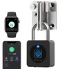 Gym Locker Padlock eLinkSmart Fingerprint Mobile APP Unlock Remote Management