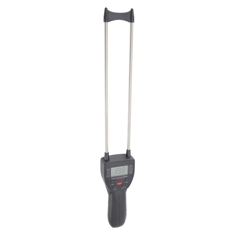 Grain Moisture Meter Tester Portable Digital with Voice Probe 300mm
