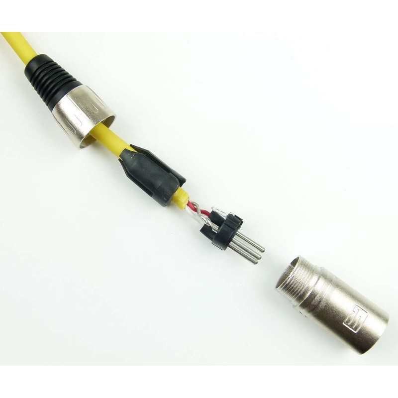 Adam Hall Cables K3MMF0100YEL Microphone Cable XLR Female to XLR